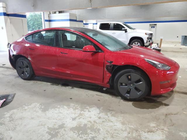  TESLA MODEL 3 2022 Червоний