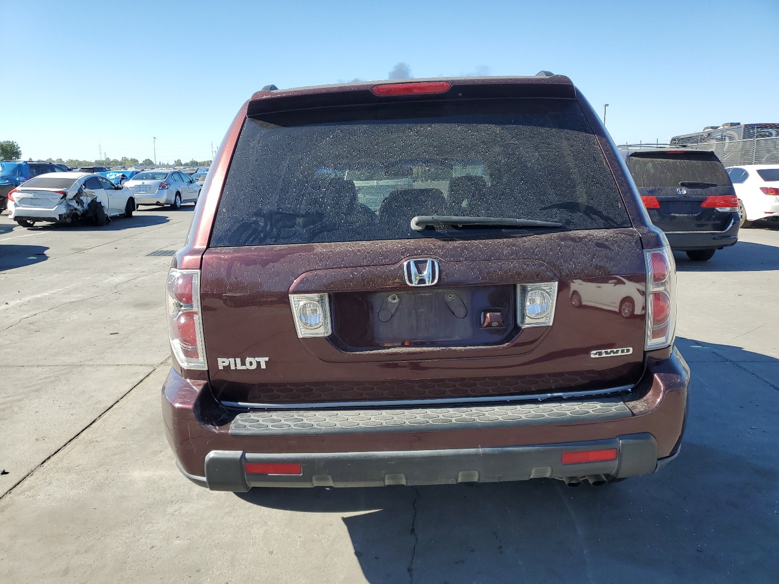 2HKYF18727H511151 2007 Honda Pilot Exl