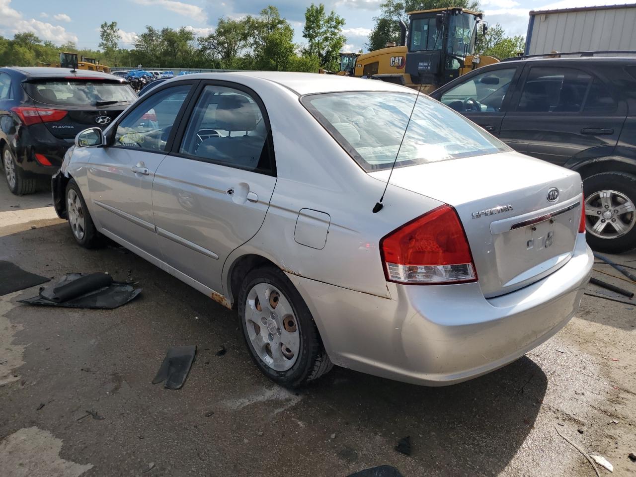 2009 Kia Spectra Ex VIN: KNAFE222395665235 Lot: 62320574
