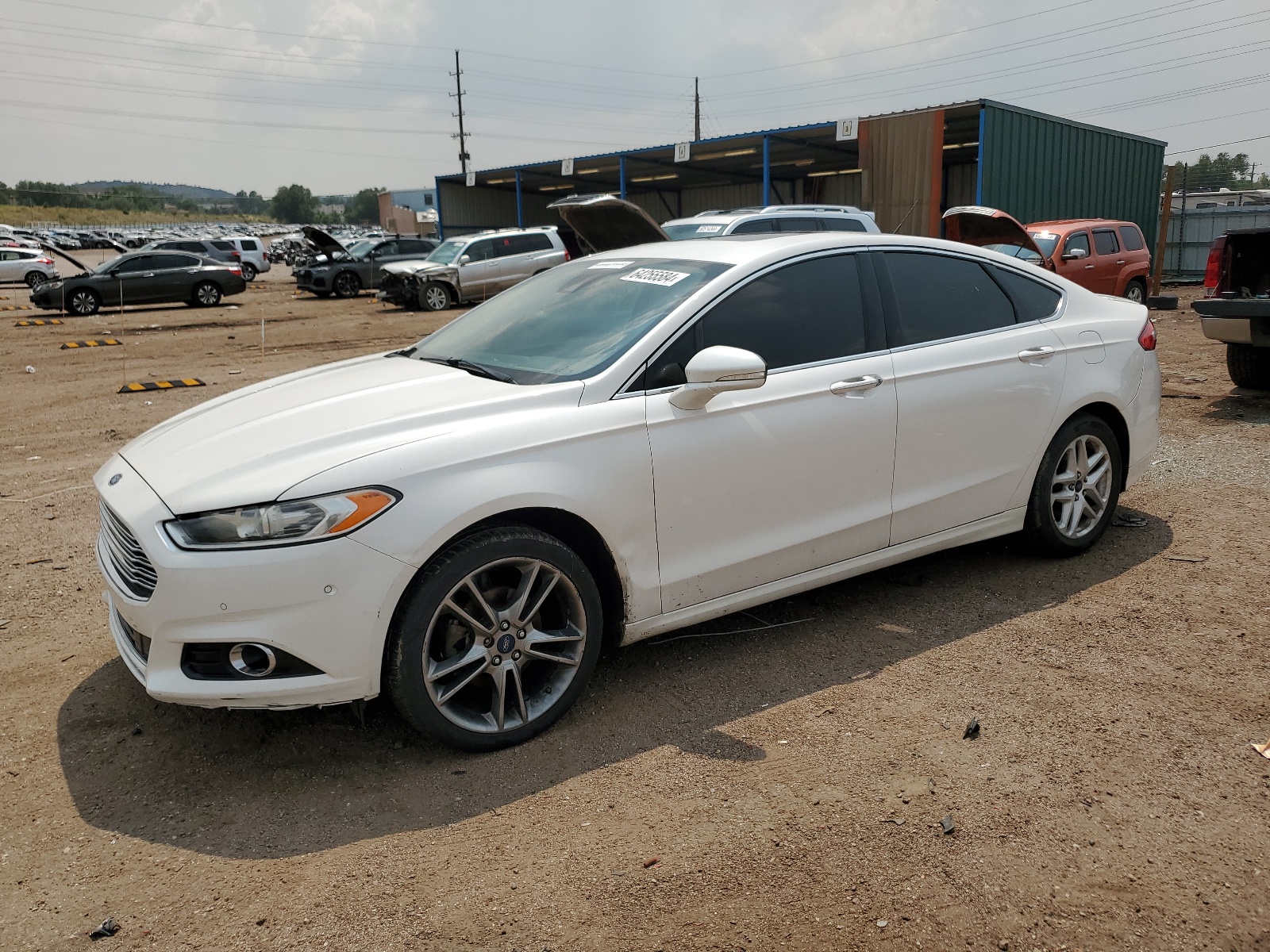 2014 Ford Fusion Titanium vin: 3FA6P0K93ER161974