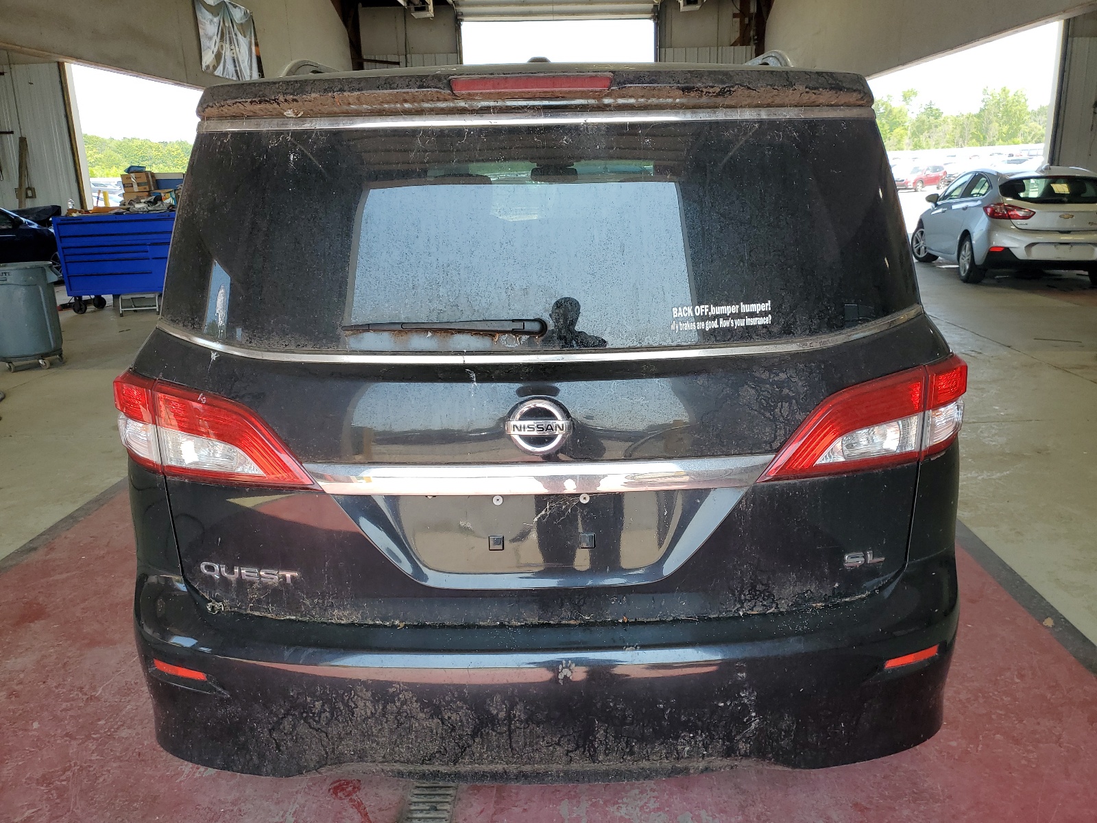 JN8AE2KP9B9012498 2011 Nissan Quest S