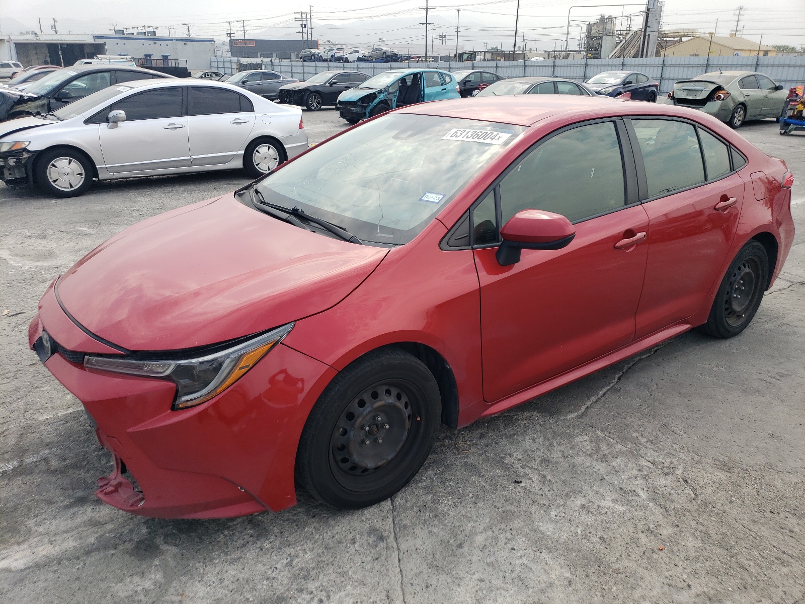 2020 Toyota Corolla Le vin: JTDEPRAE6LJ057057