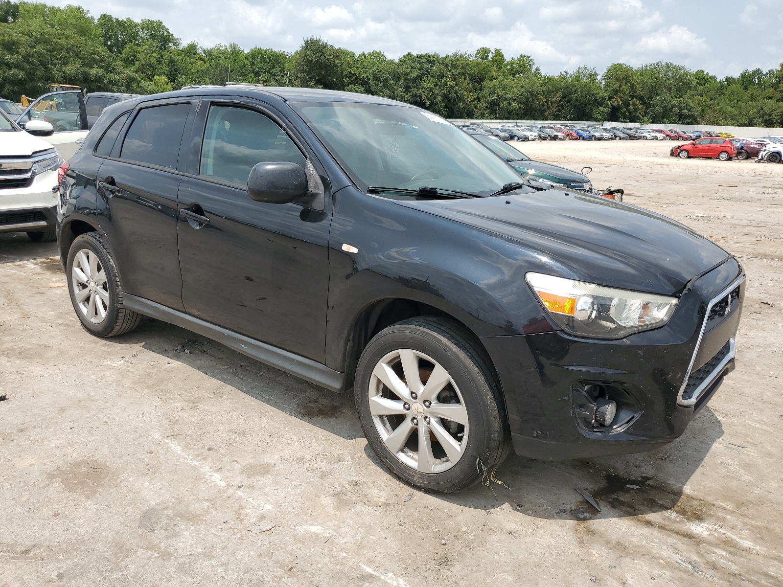 2015 Mitsubishi Outlander Sport Es vin: 4A4AP3AW9FE034866