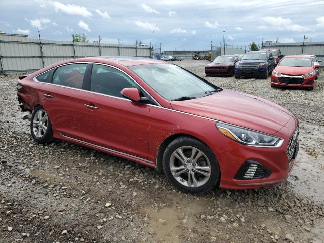  HYUNDAI SONATA 2019 Красный