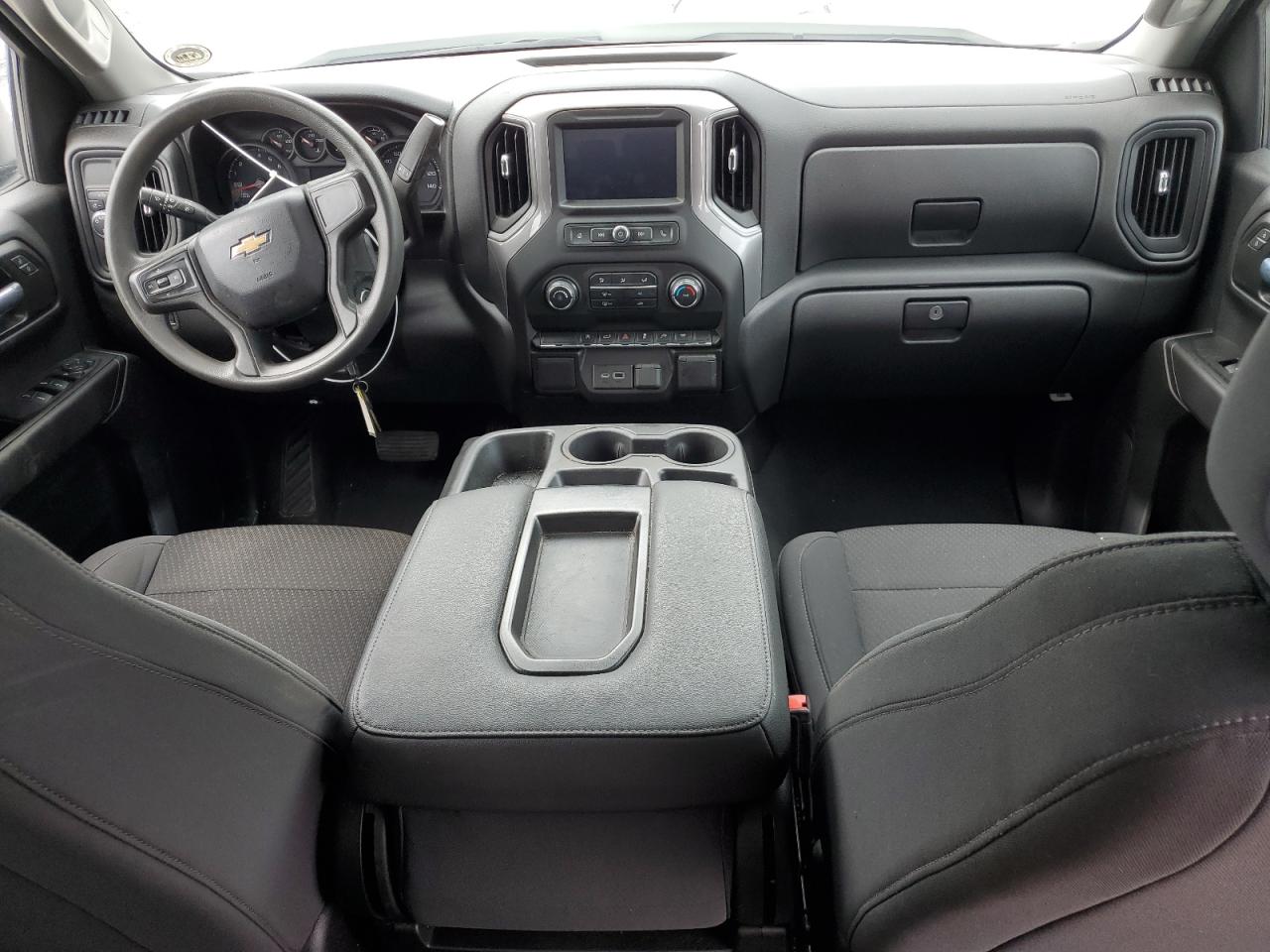 2021 Chevrolet Silverado C1500 Custom VIN: 3GCPWBEK3MG455901 Lot: 62660164