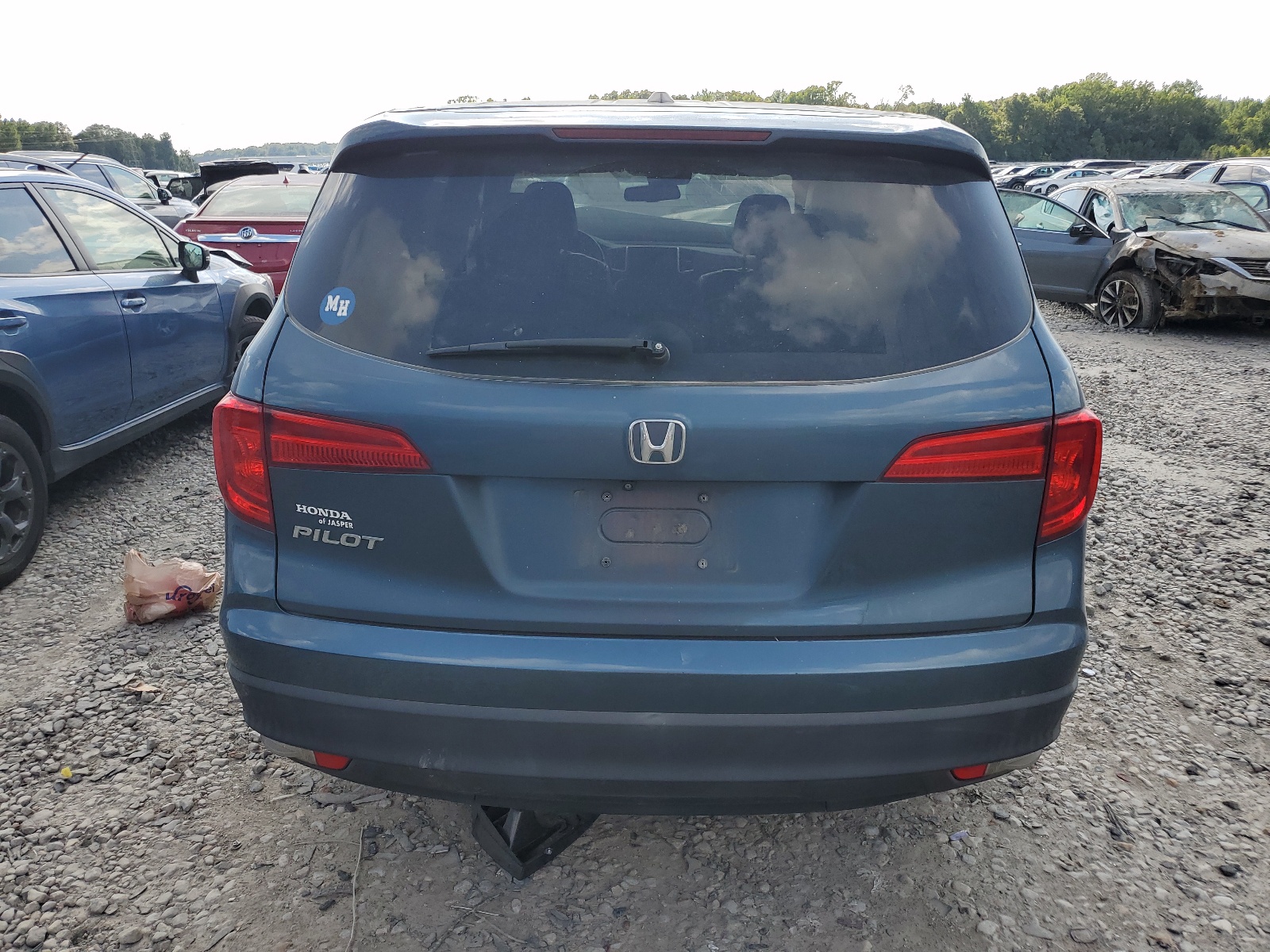 5FNYF5H65HB015176 2017 Honda Pilot Exl