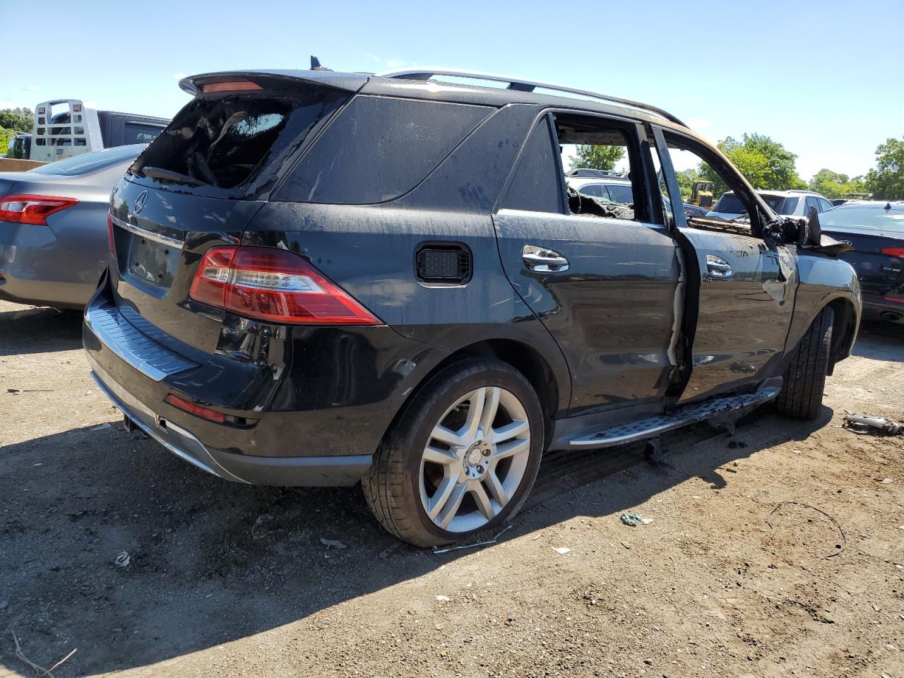 2014 Mercedes-Benz Ml 350 VIN: 4JGDA5JB2EA290640 Lot: 61066824