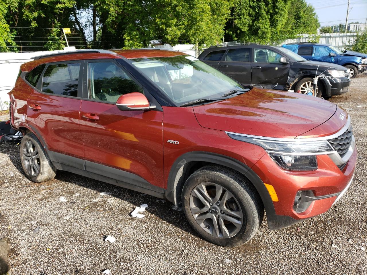 2022 Kia Seltos Lx VIN: KNDEPCAA8N7272921 Lot: 63018004