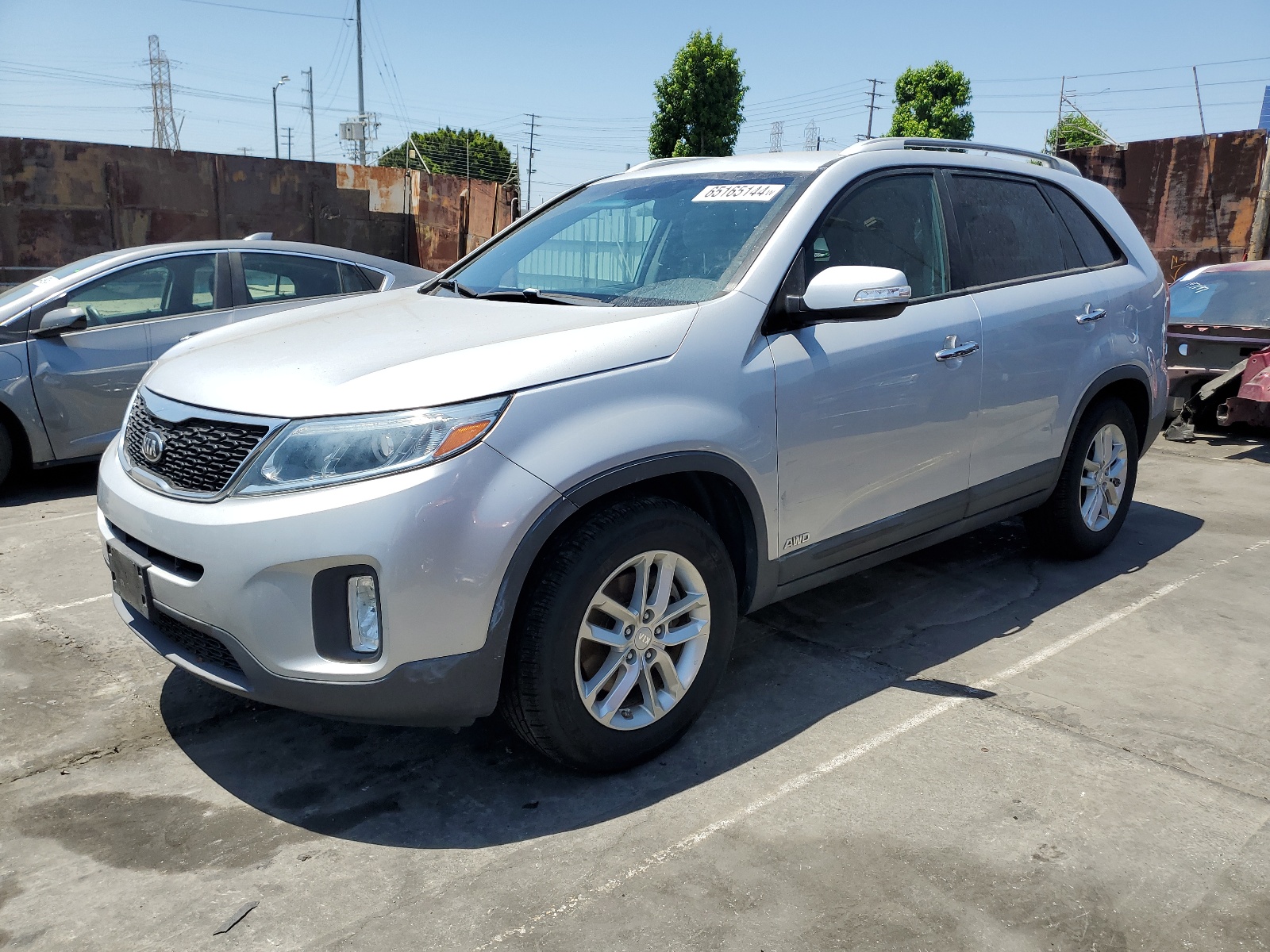 2015 Kia Sorento Lx vin: 5XYKTCA66FG585187