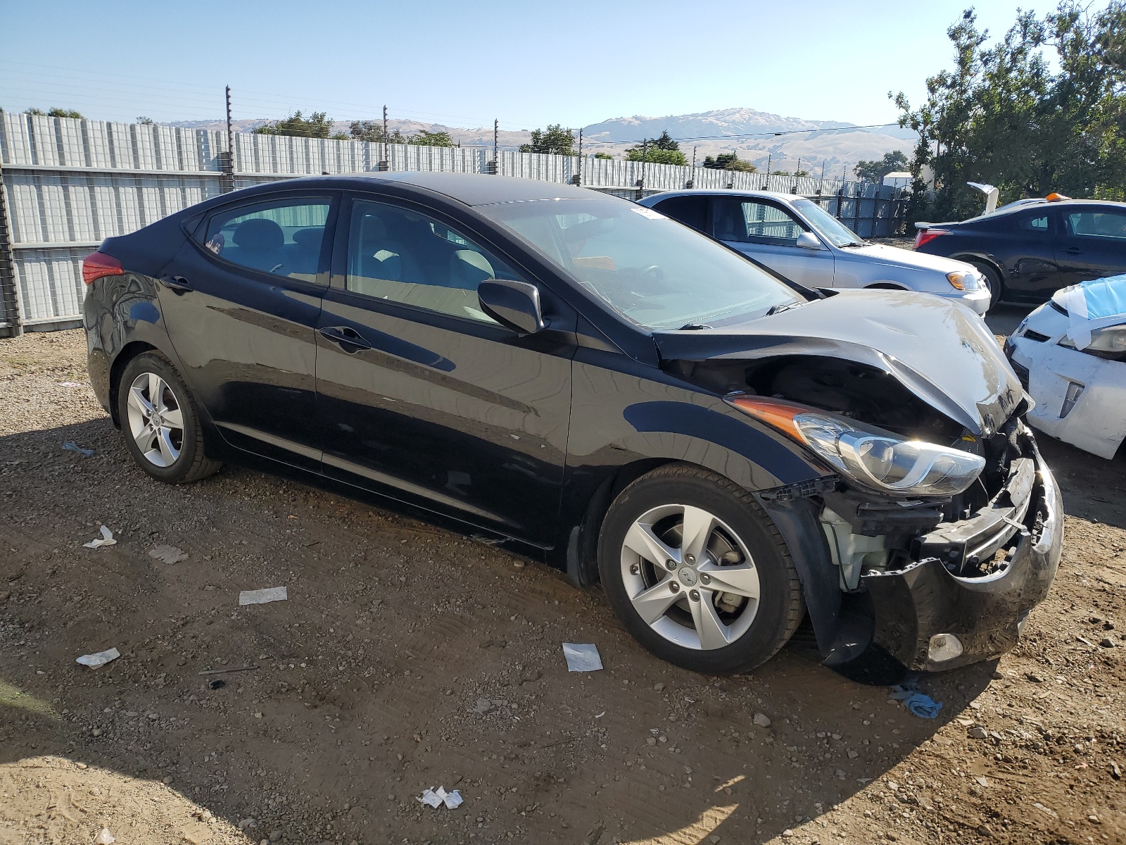 2013 Hyundai Elantra Gls vin: 5NPDH4AE5DH322301