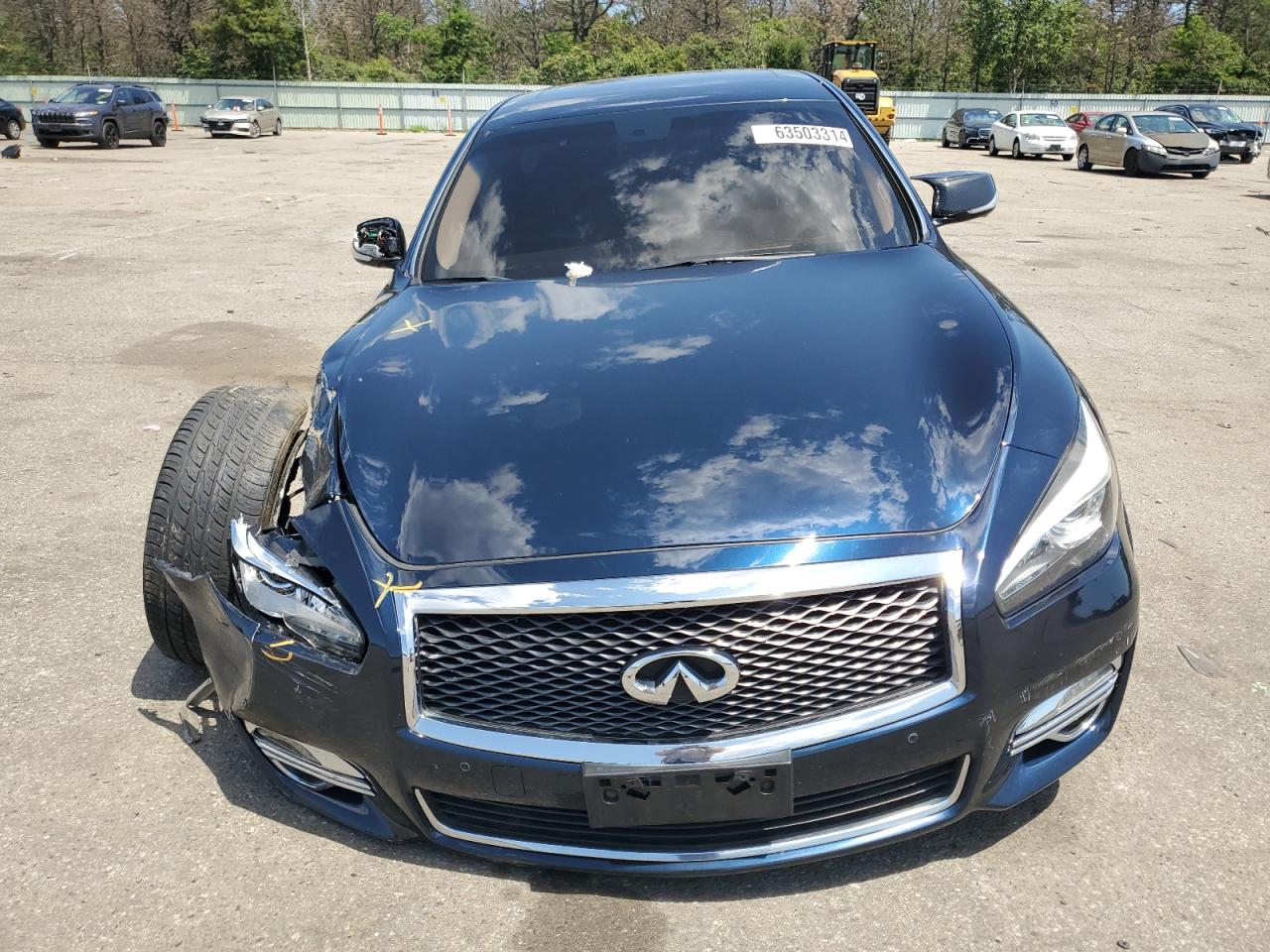 2017 Infiniti Q70L 3.7 VIN: JN1BY1PR6HM210475 Lot: 63503314