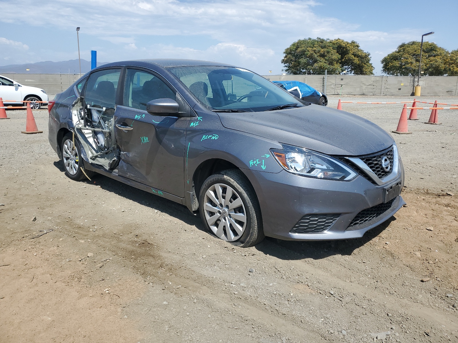 3N1AB7AP6KY402720 2019 Nissan Sentra S