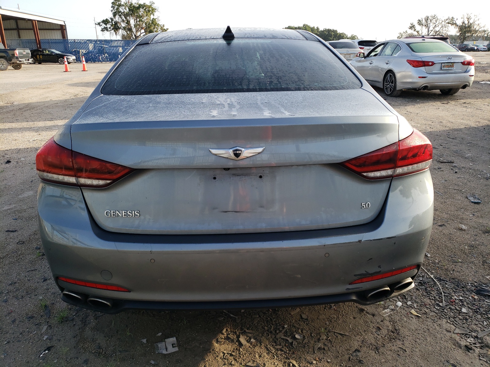 KMHGN4JF0FU042109 2015 Hyundai Genesis 5.0L