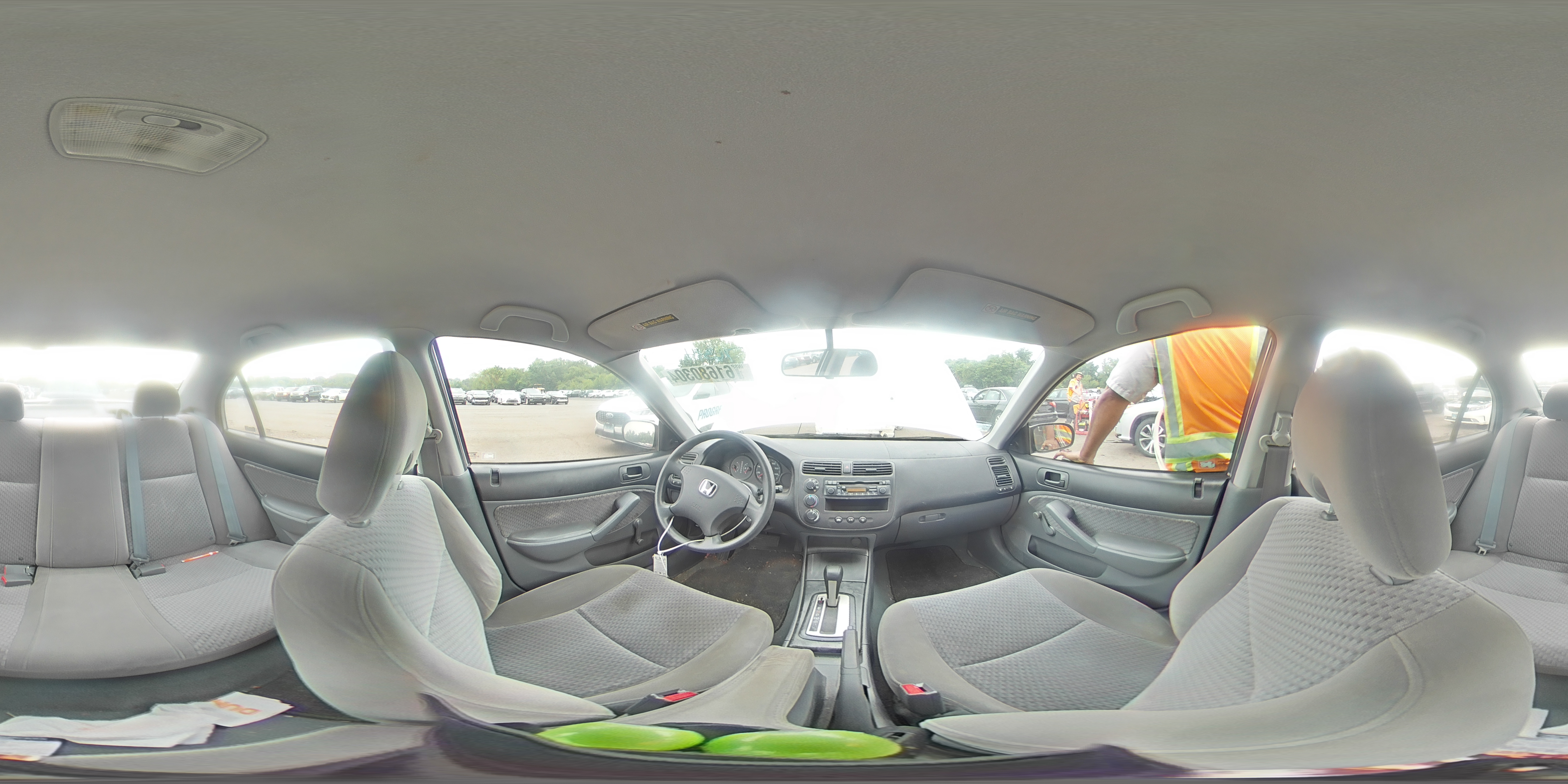 2004 Honda Civic Dx Vp VIN: 1HGES16374L002387 Lot: 61680304