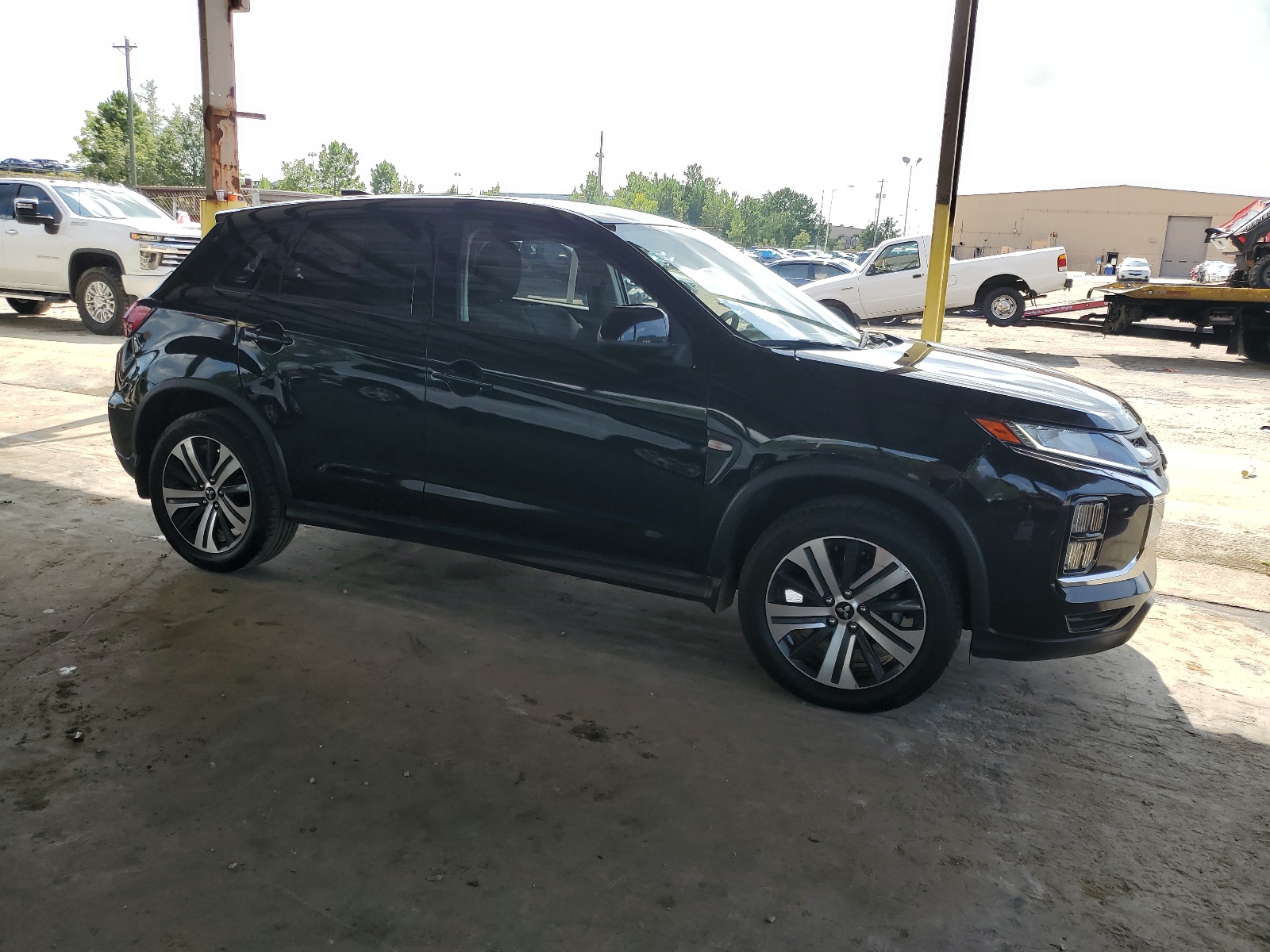 2021 Mitsubishi Outlander Sport Es vin: JA4ARUAU1MU011987