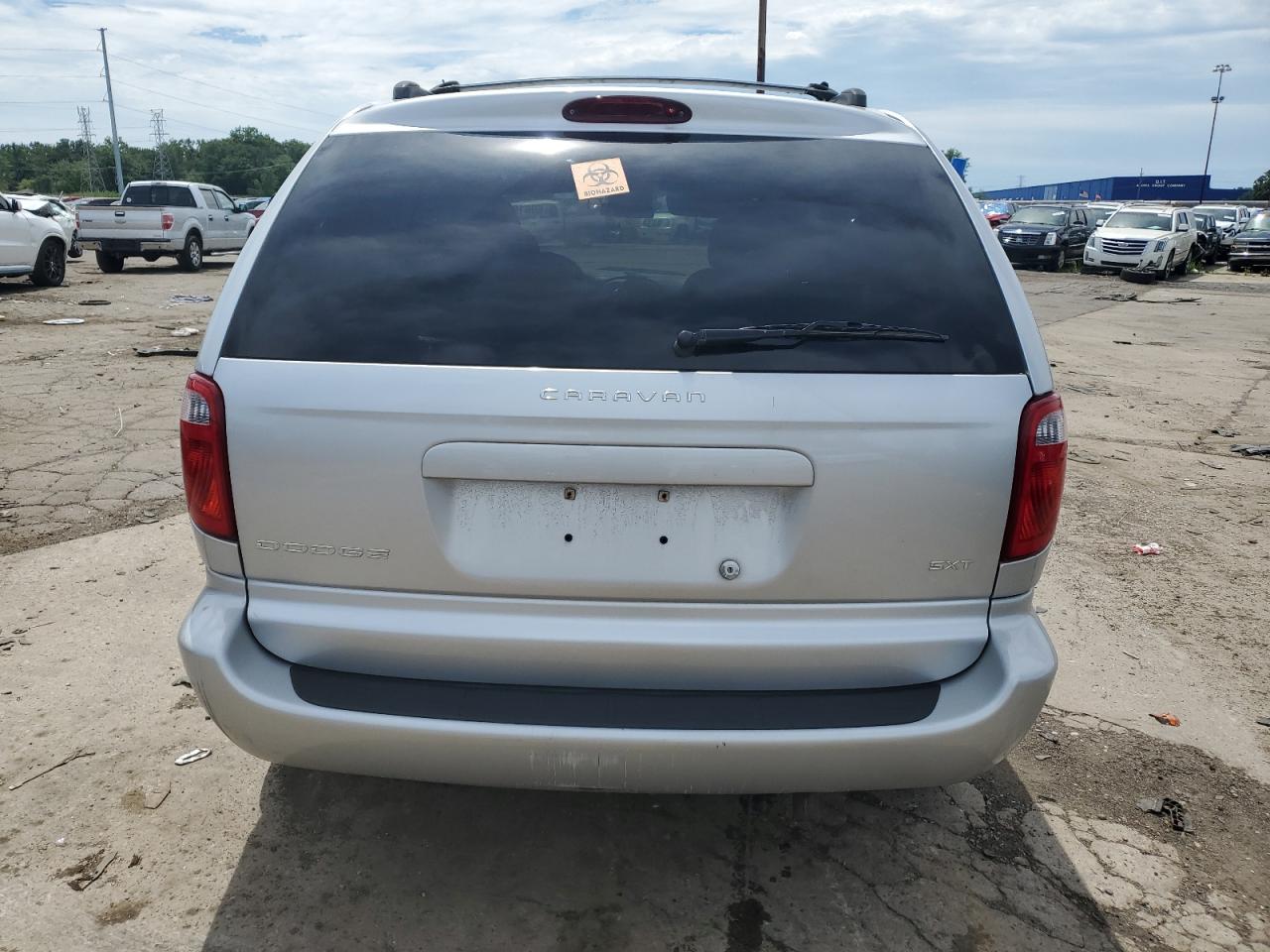 2005 Dodge Caravan Sxt VIN: 1D4GP45R75B144491 Lot: 60616504