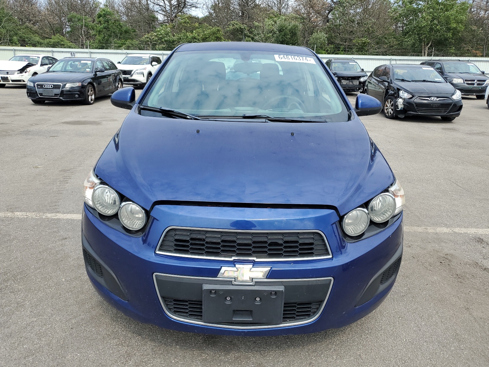 2014 Chevrolet Sonic Lt vin: 1G1JC6SH8E4215118