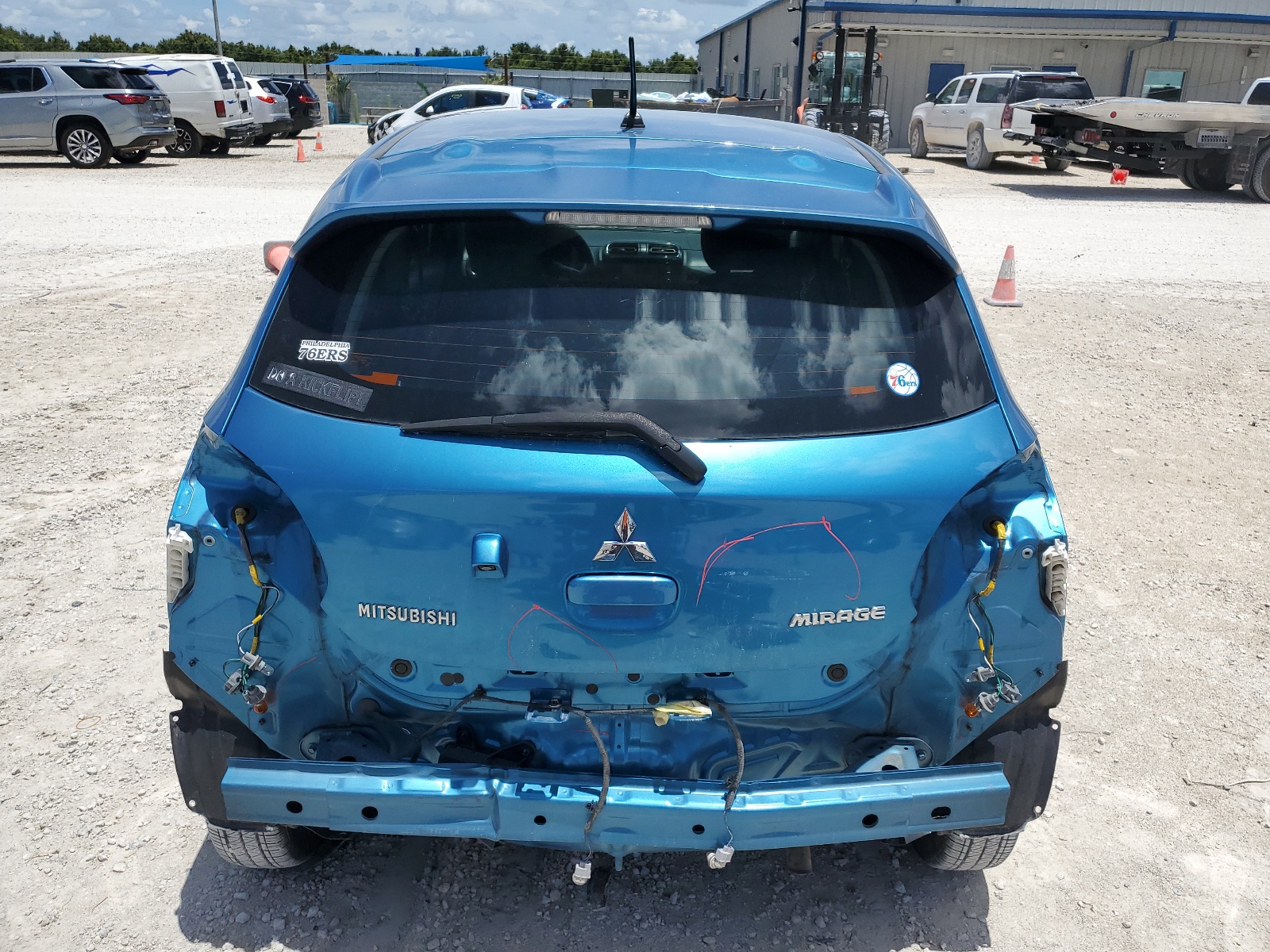 ML32A3HJ4KH000997 2019 Mitsubishi Mirage Es