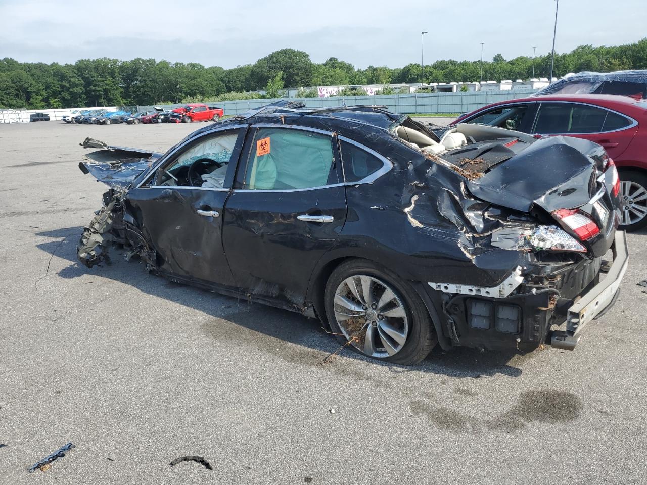 2011 Infiniti M37 X VIN: JN1BY1AR5BM376468 Lot: 61997324