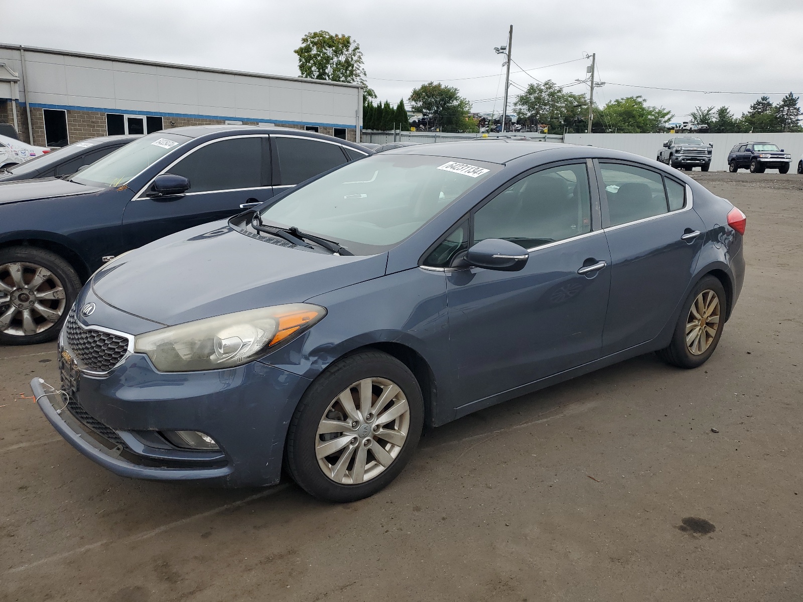 2014 Kia Forte Ex vin: KNAFX4A85E5121924