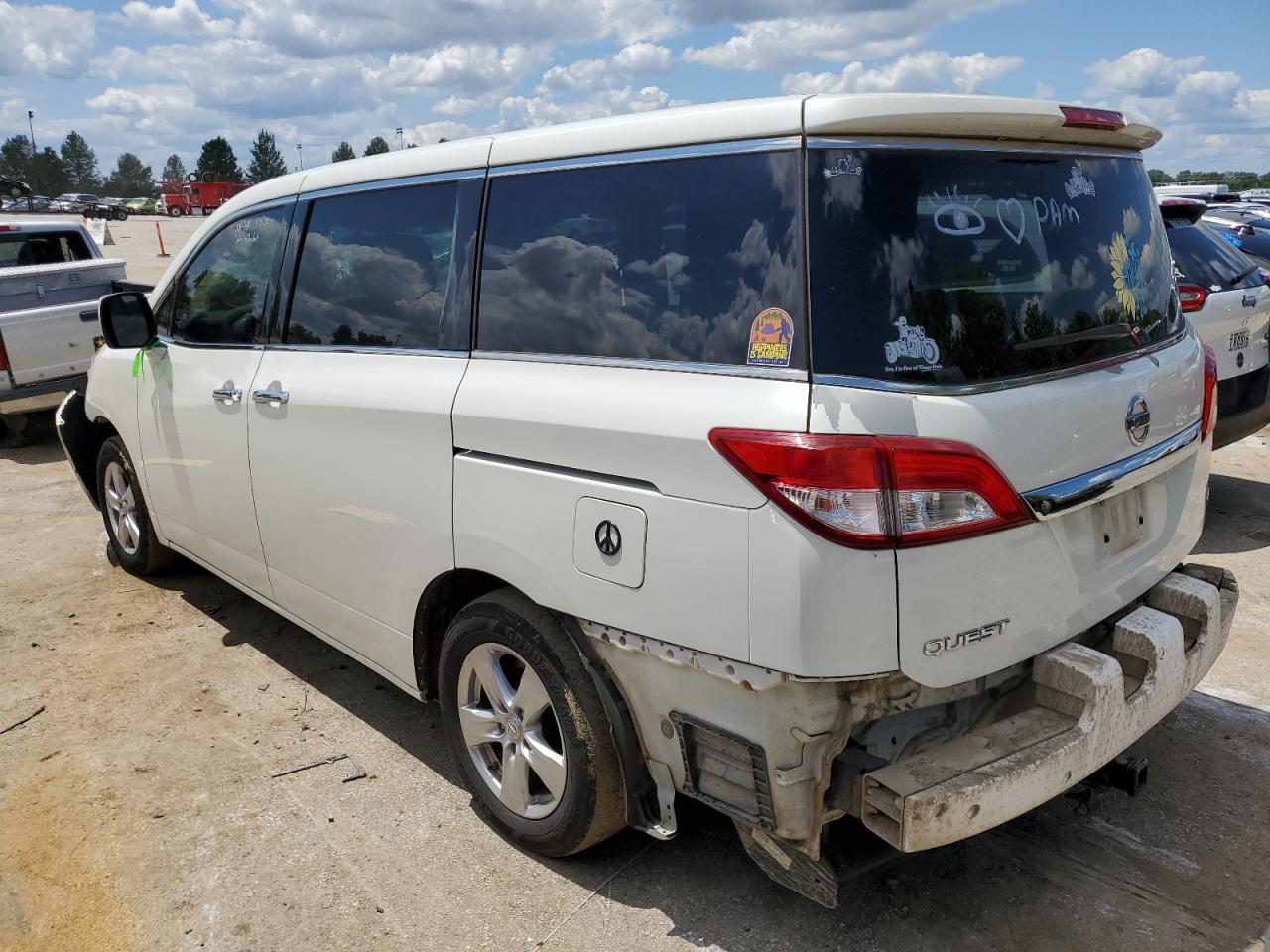 JN8AE2KP8D9068225 2013 Nissan Quest S