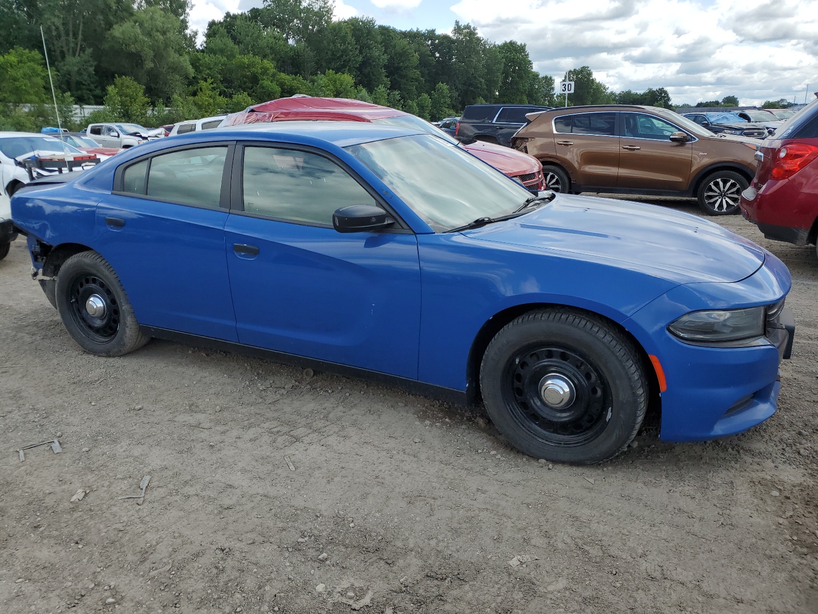 2017 Dodge Charger Police vin: 2C3CDXKT8HH664141