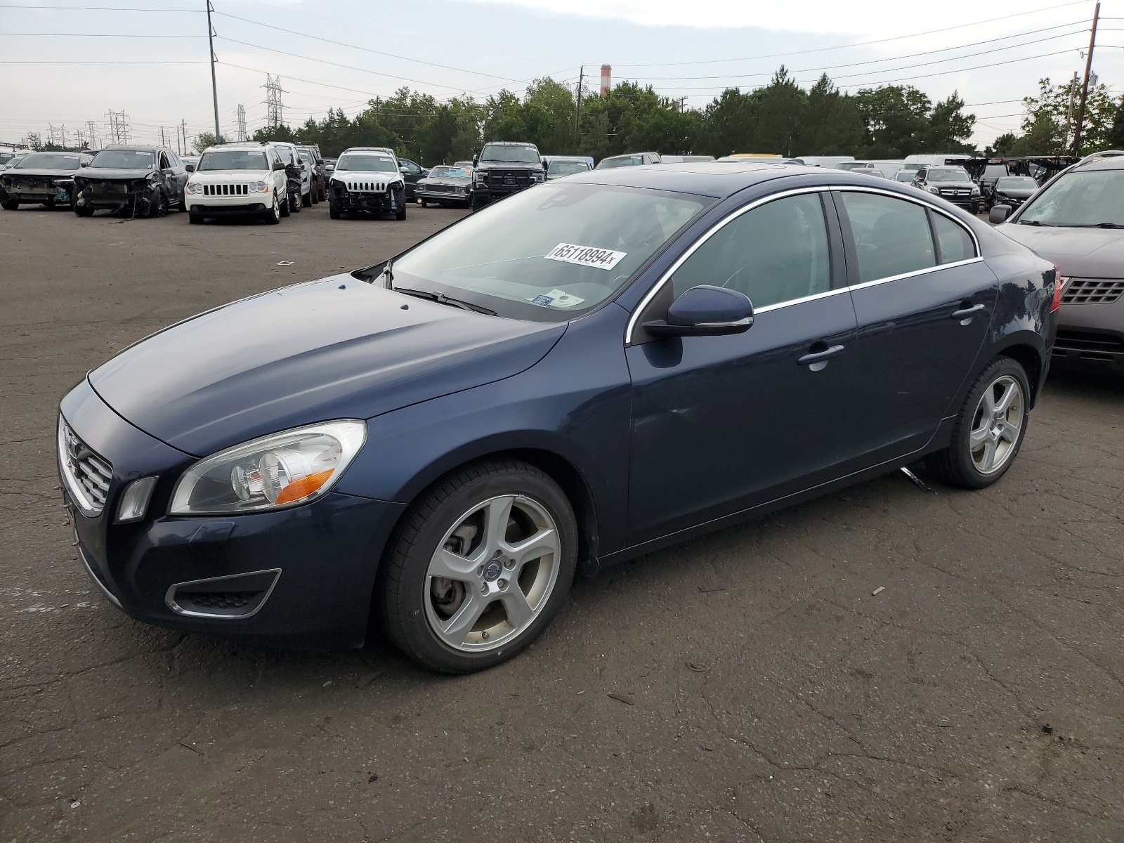 2013 Volvo S60 T5 vin: YV1612FH1D2210109