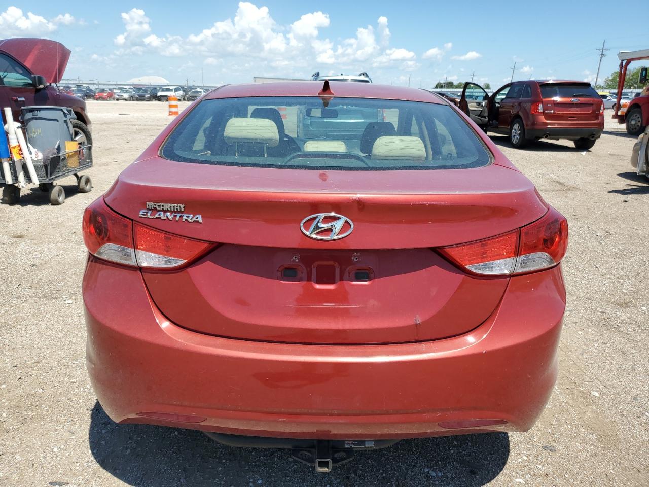 2013 Hyundai Elantra Gls VIN: KMHDH4AE7DU564525 Lot: 62232624