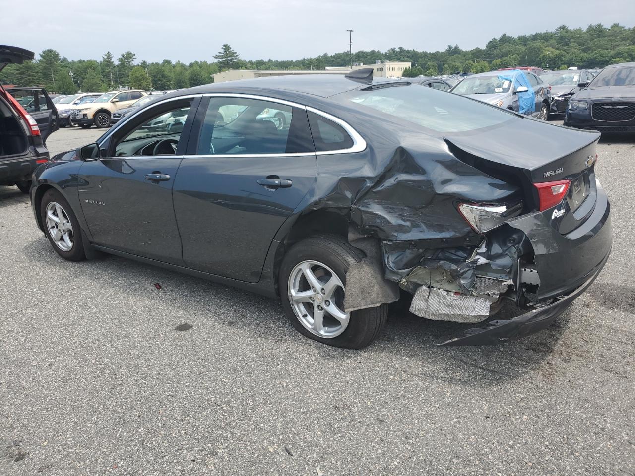 2018 Chevrolet Malibu Ls VIN: 1G1ZB5ST3JF134143 Lot: 63600014