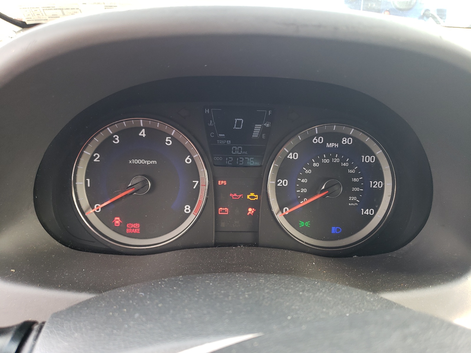 KMHCT5AE3DU105654 2013 Hyundai Accent Gls