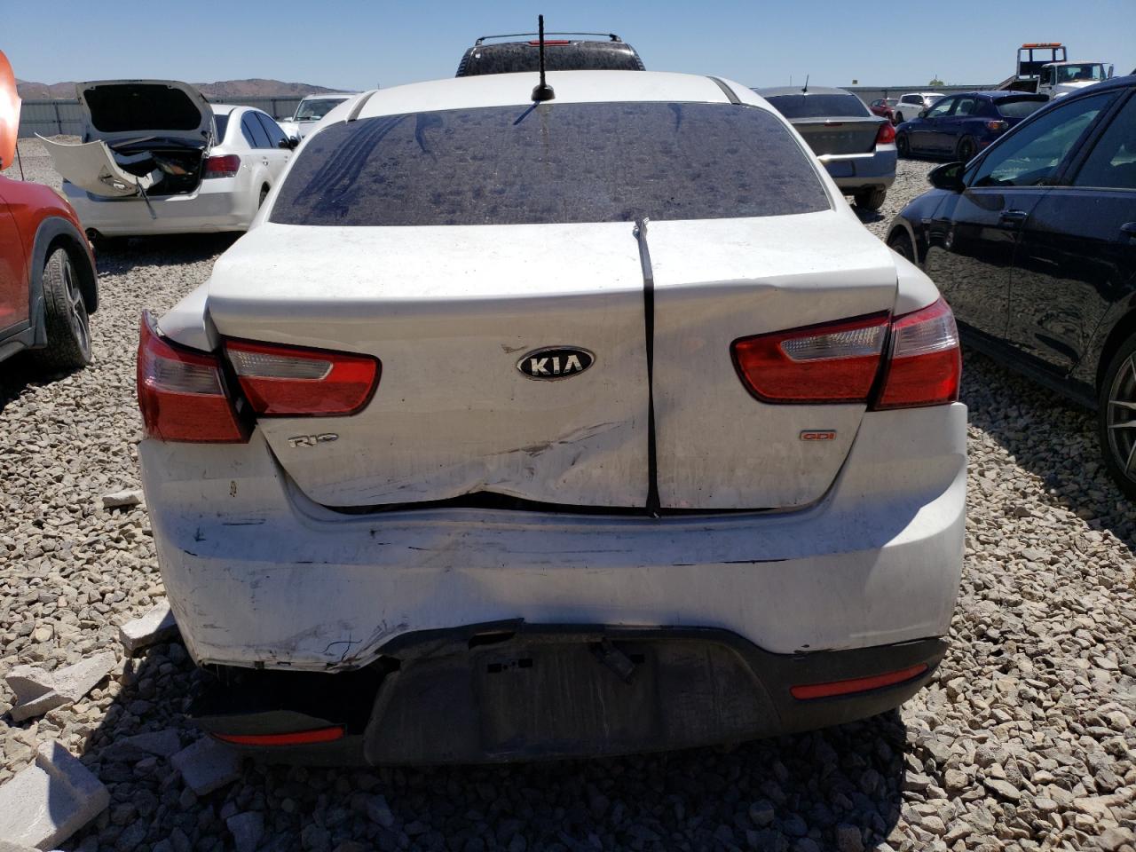 2015 Kia Rio Lx VIN: KNADM4A32F6520922 Lot: 61315414