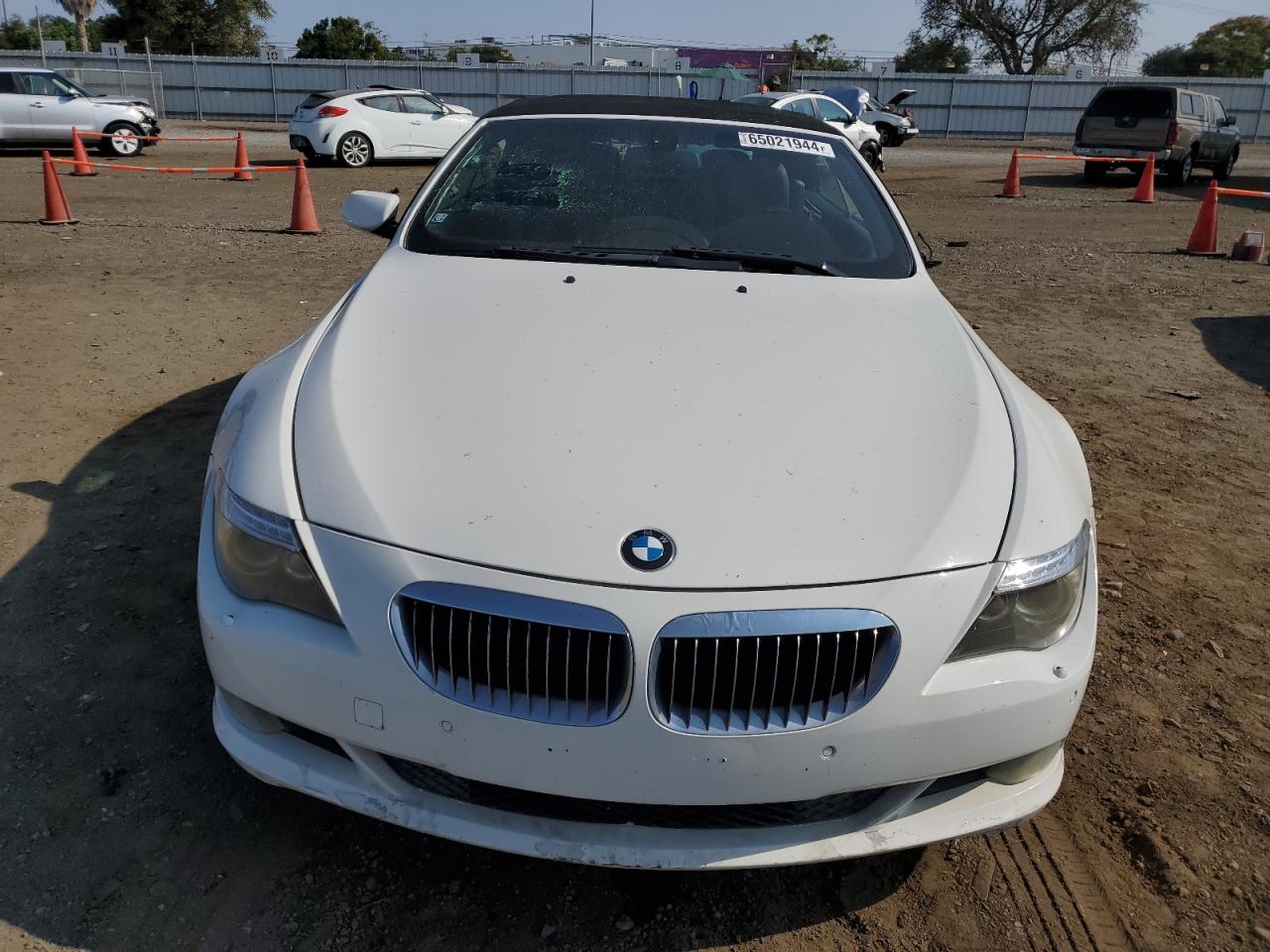 2008 BMW 650 I VIN: WBAEB535X8CX63042 Lot: 65021944