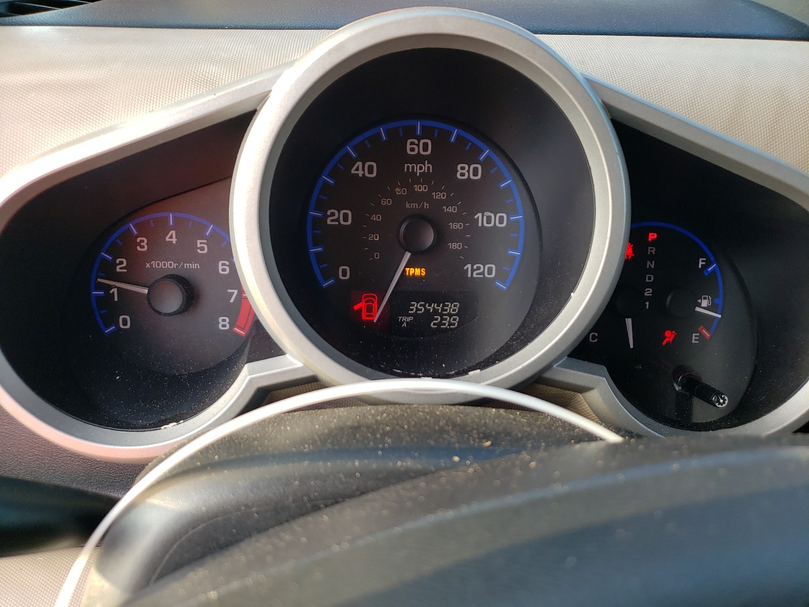 5J6YH18787L011656 2007 Honda Element Ex