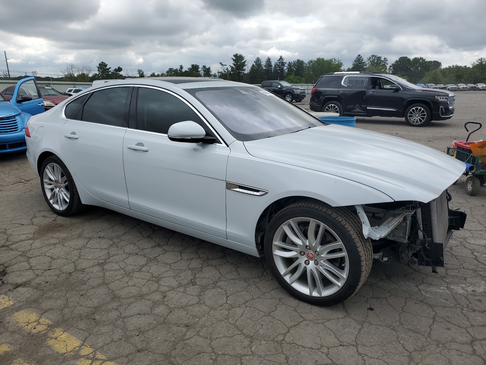 SAJBH4EV2JCY53871 2018 Jaguar Xf Portfolio Le