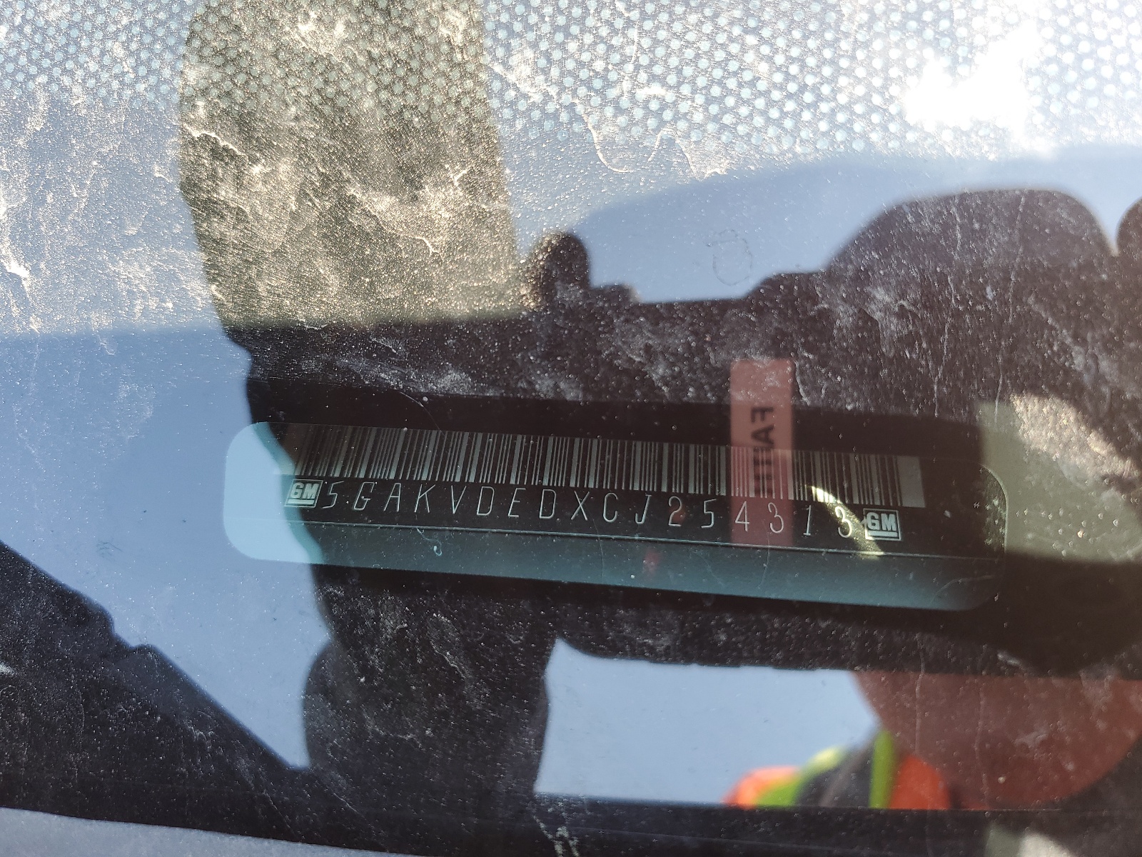 5GAKVDEDXCJ254313 2012 Buick Enclave