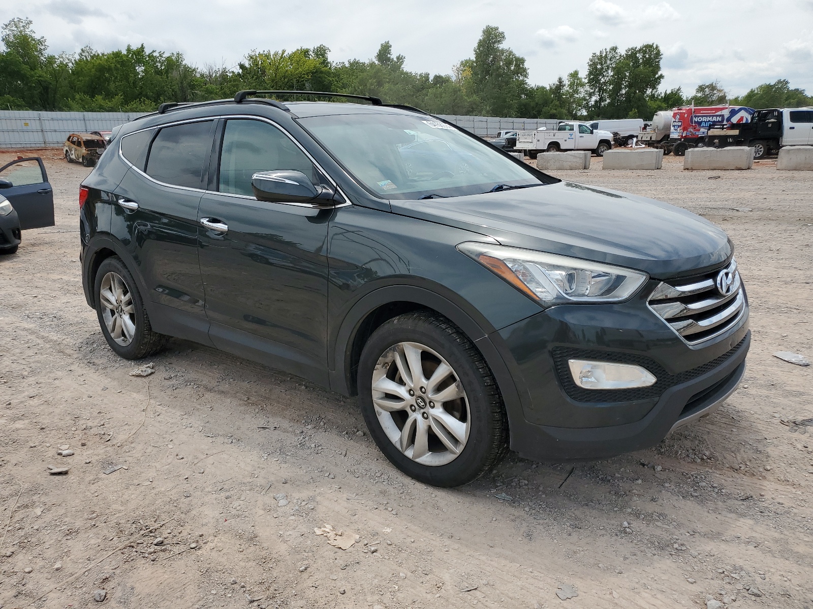 2013 Hyundai Santa Fe Sport vin: 5XYZU3LA4DG117551