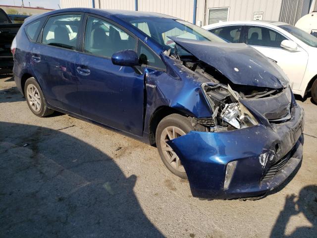 Кроссоверы TOYOTA PRIUS 2012 Синий