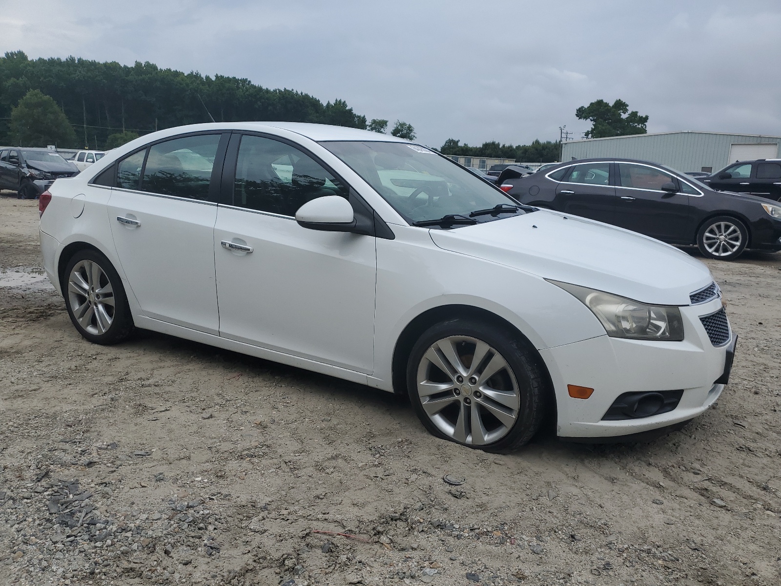 2012 Chevrolet Cruze Ltz vin: 1G1PH5SC0C7134992