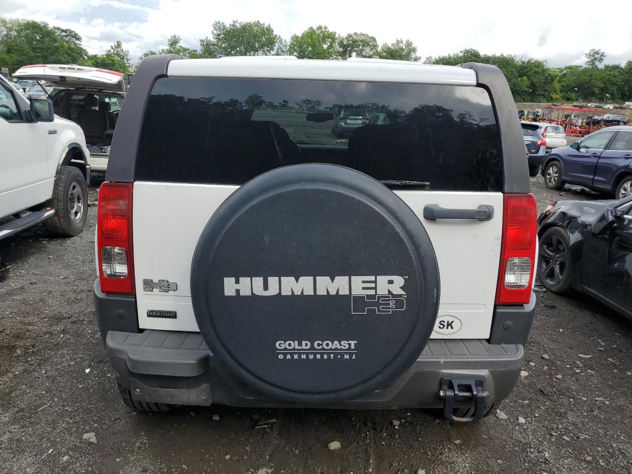 2007 Hummer H3 VIN: 5GTDN13EX78230701 Lot: 64685424