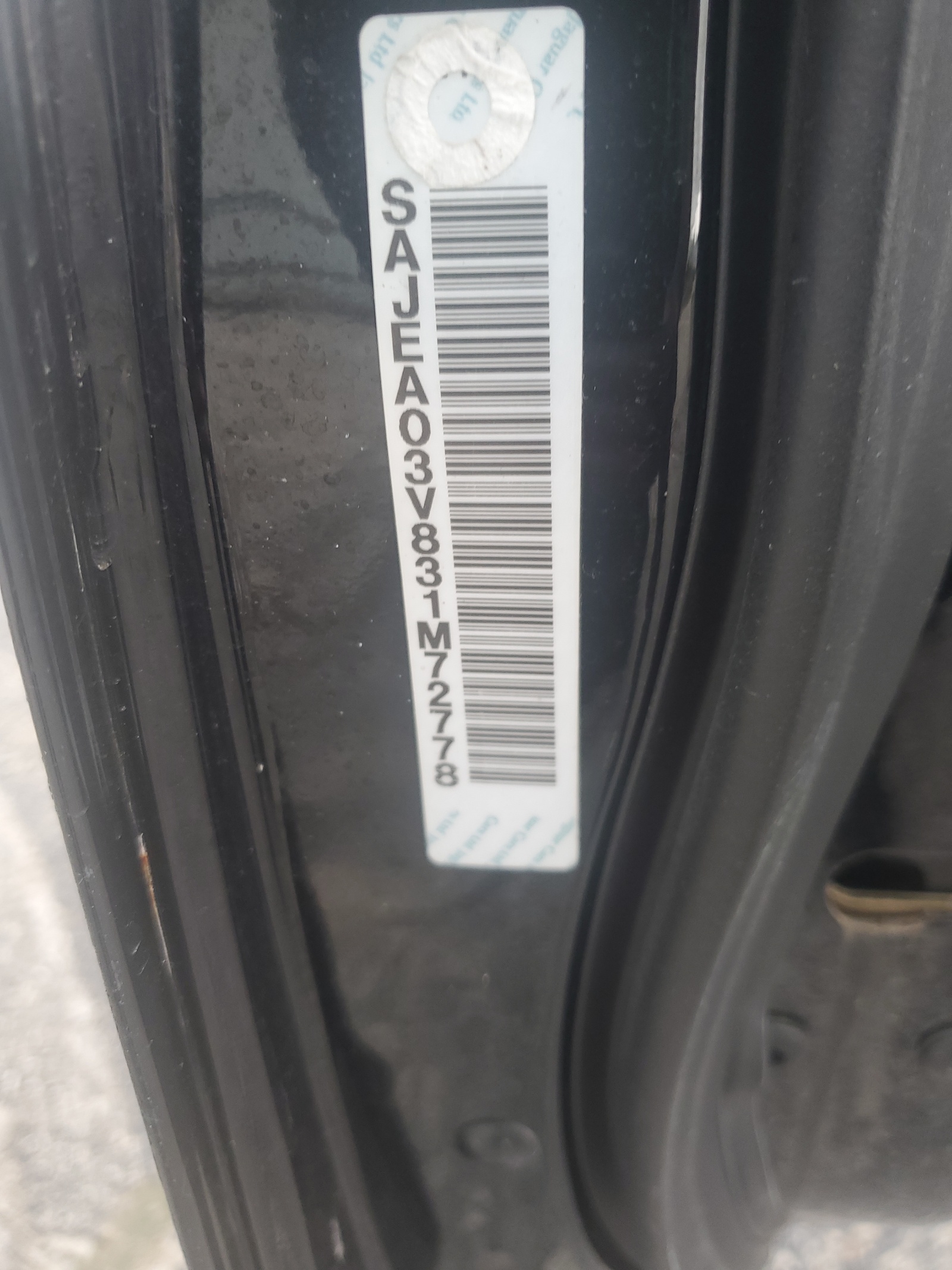 SAJEA03V831M72778 2003 Jaguar S-Type R