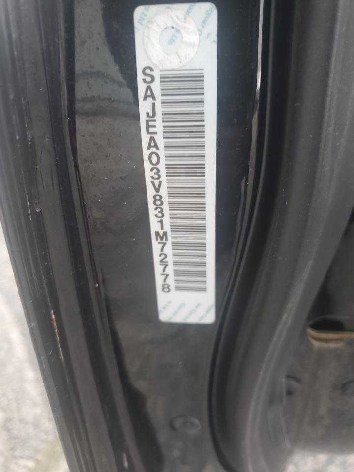 2003 Jaguar S-Type R VIN: SAJEA03V831M72778 Lot: 65280784