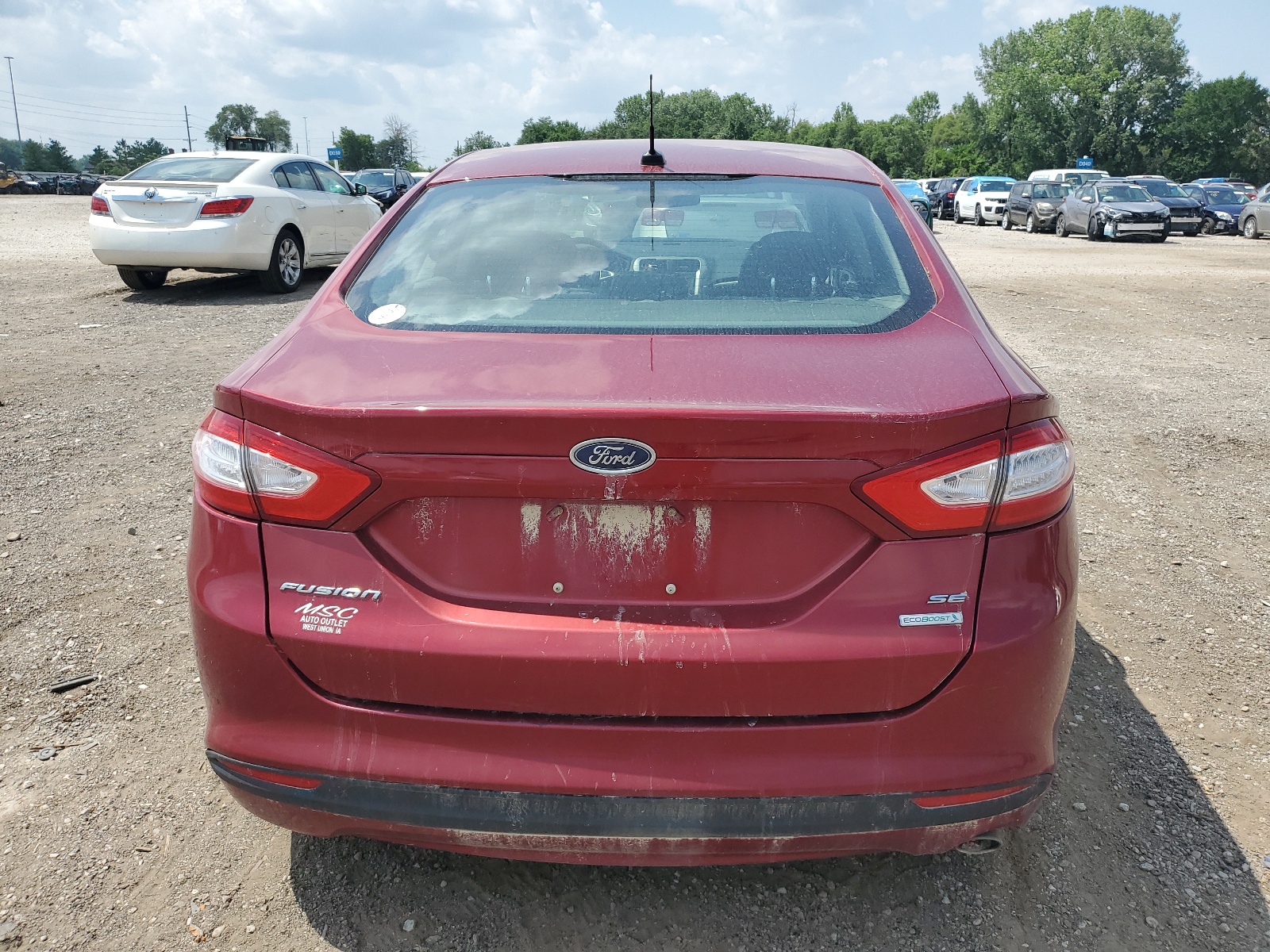 1FA6P0HD8E5382551 2014 Ford Fusion Se