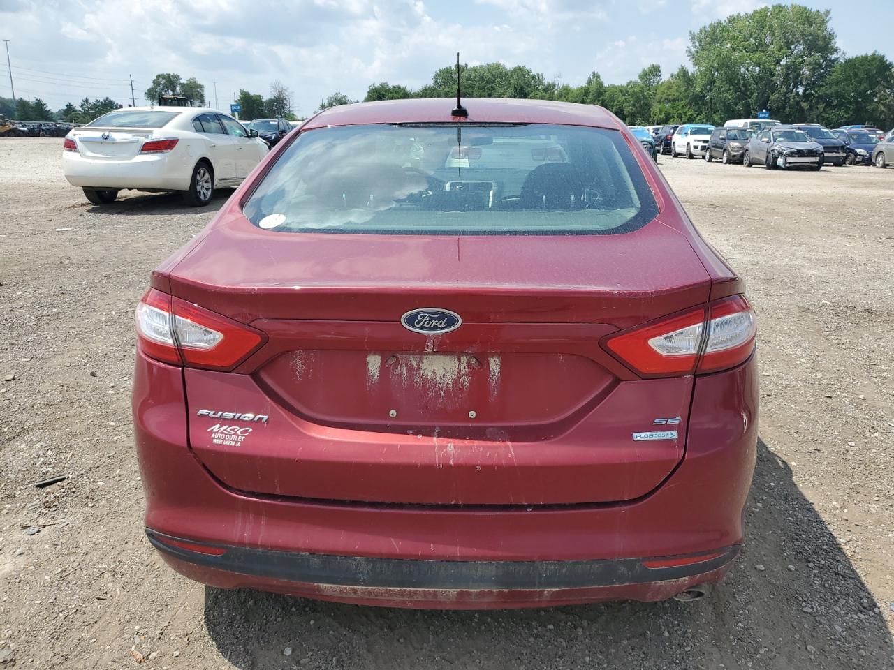 2014 Ford Fusion Se VIN: 1FA6P0HD8E5382551 Lot: 62518894