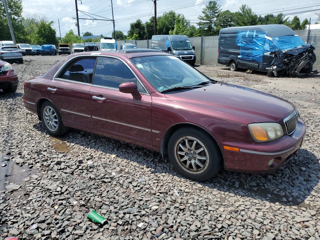 2003 Hyundai Xg 350 VIN: KMHFU45E73A246239 Lot: 63088494