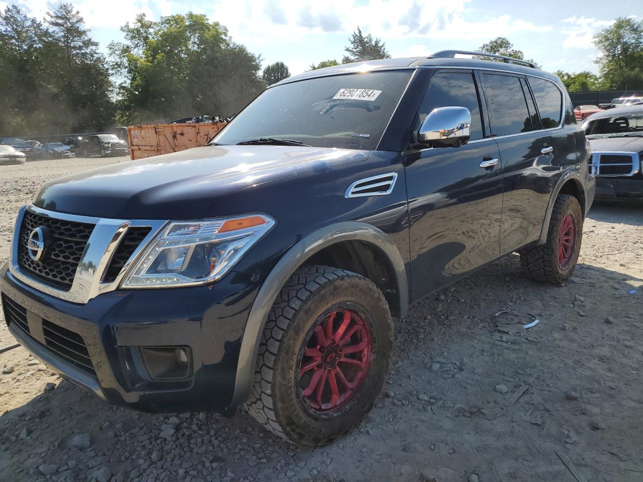 2020 Nissan Armada Sv VIN: JN8AY2ND3L9108573 Lot: 62981854