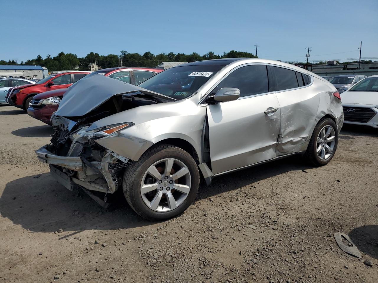 2010 Acura Zdx Technology VIN: 2HNYB1H40AH501939 Lot: 64896424