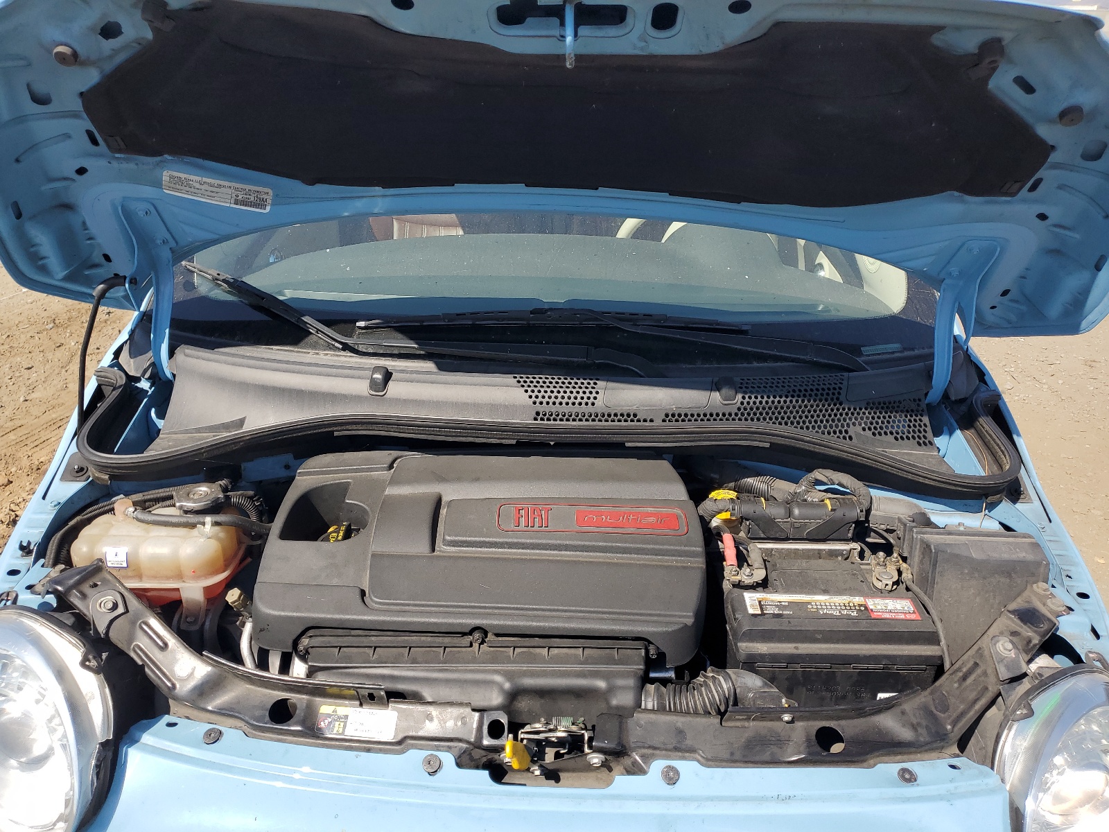 3C3CFFCR5FT502740 2015 Fiat 500 Lounge