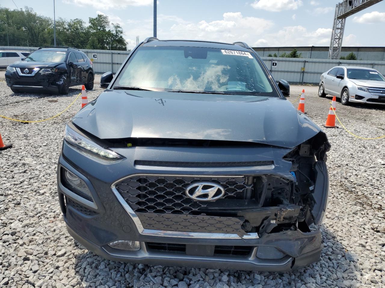 2021 Hyundai Kona Ultimate VIN: KM8K5CA57MU686926 Lot: 62671864