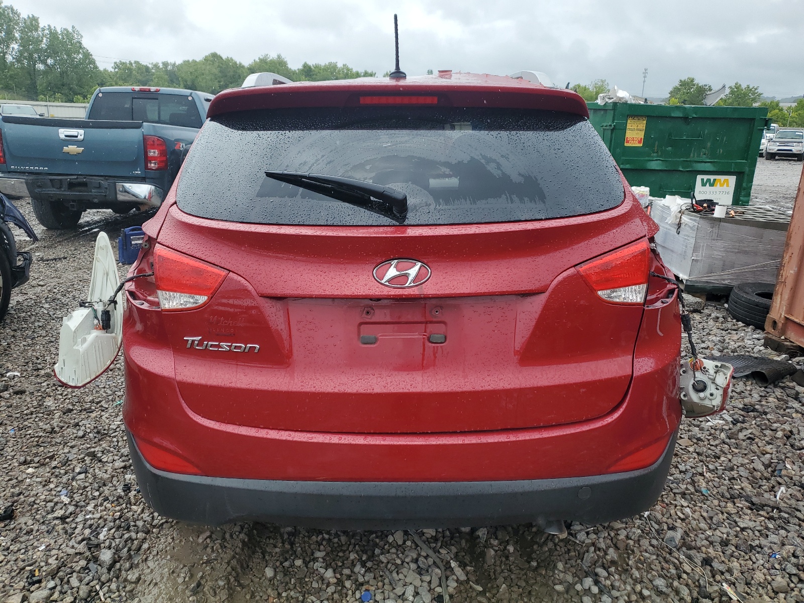 KM8JU3AG1EU878487 2014 Hyundai Tucson Gls