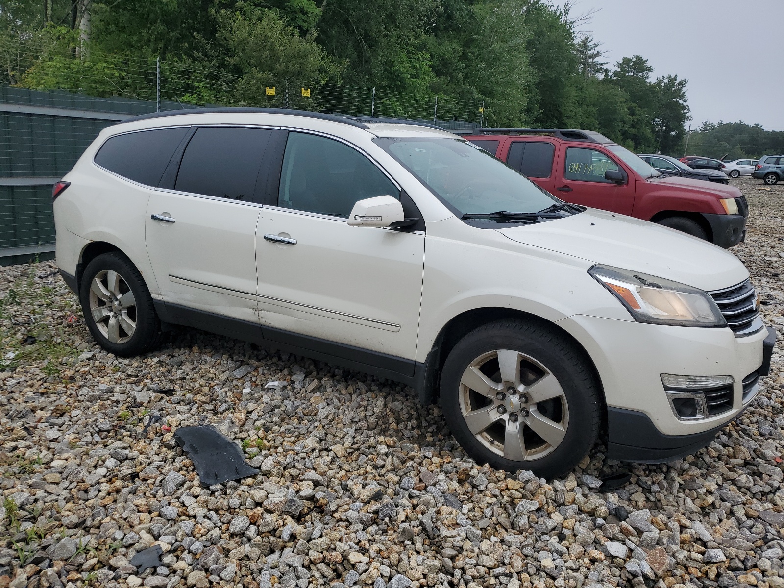 2014 Chevrolet Traverse Ltz vin: 1GNKVJKDXEJ189720